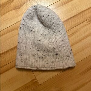 Madewell women’s ' Speckled Knit Beanie - Gray and Black